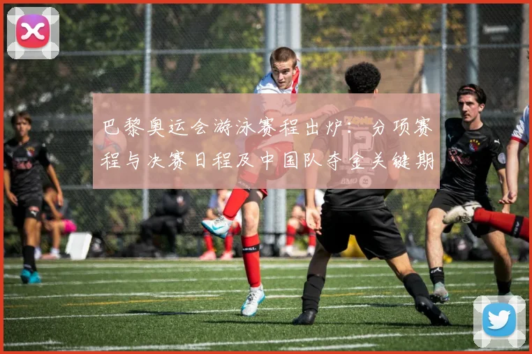 巴黎奥运会游泳赛程出炉:分项赛程与决赛日程及中国队夺金关键期